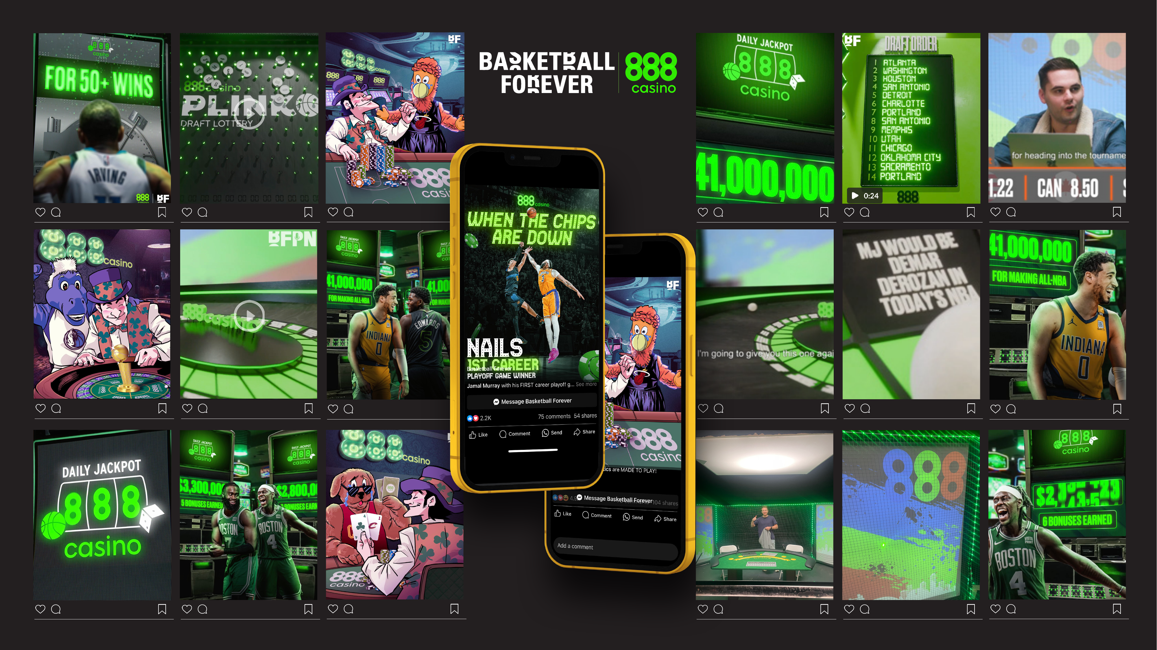888 Casino x Basketball Forever